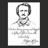 And So Being Young And Dippe Edgar A Poe Poster Retro Exclusive T-shirt | Artistshot