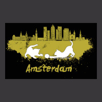 Amsterdam Skyline Cat Poster Cool (1) Ladies Curvy T-shirt | Artistshot