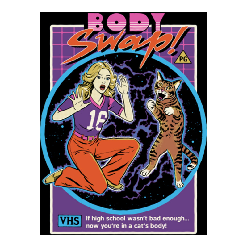 Body Swap Poster Blue Crewneck Sweatshirt | Artistshot