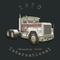 1970 International Transtar 4300 Classic Truck 1 Women's Triblend Scoop T-shirt | Artistshot