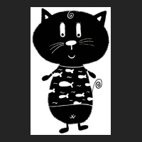 Black And White Cat Nr11 Poster 70s 3/4 Sleeve Shirt | Artistshot