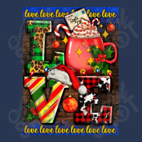 Love Coffee Cup Christmas Men Denim Jacket | Artistshot