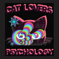 Cat Lovers Psychology Poster Hipster Girl T-shirt | Artistshot