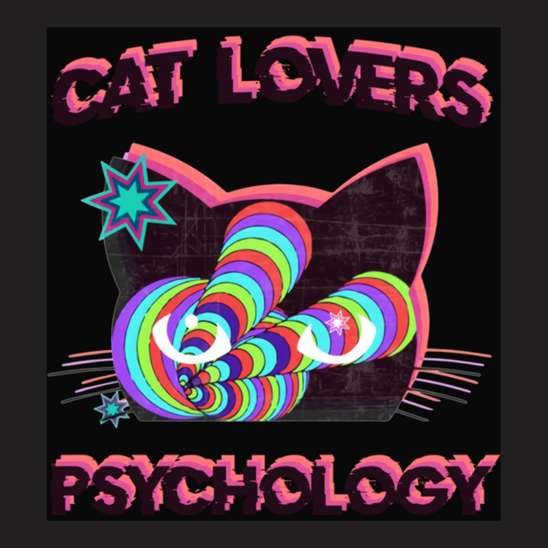 Cat Lovers Psychology Poster Hipster Girl T-Shirt by reejanhuddau | Artistshot