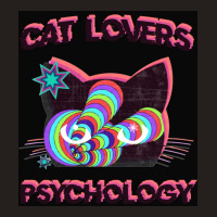 Cat Lovers Psychology Poster Hipster Girl Tank Top | Artistshot