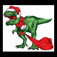 Dinosaur Christmas Funny Poster Girl Unisex Jogger | Artistshot