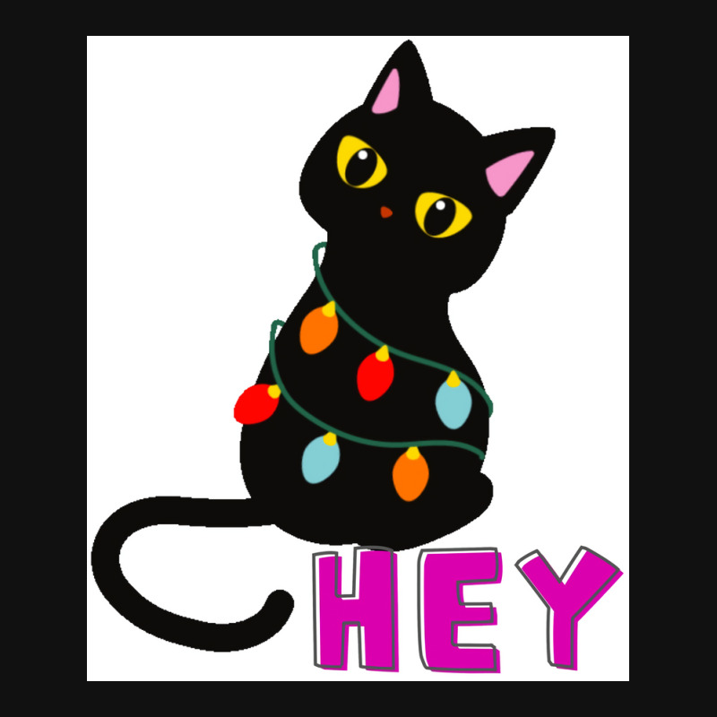 Cat Sayes Hey Poster Aesthetic Graphic T-shirt by reejanhuddau | Artistshot