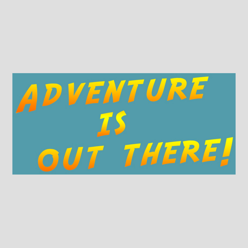 Adventure Is Out There Poster Humor V-neck Tee | Artistshot