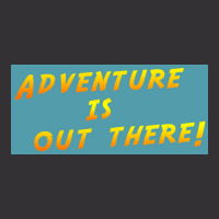 Adventure Is Out There Poster Humor Vintage Hoodie And Short Set | Artistshot