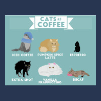 Cats As Coffee Poster Vintage Men Denim Jacket | Artistshot