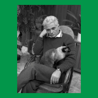 Derrida And A Cat Poster Gift Crewneck Sweatshirt | Artistshot