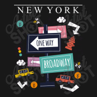 Broadway Sign City New York Flannel Shirt | Artistshot