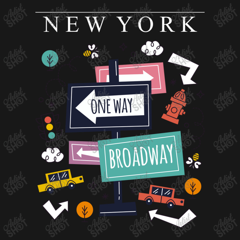 Broadway Sign City New York Flannel Shirt by thebrandal | Artistshot