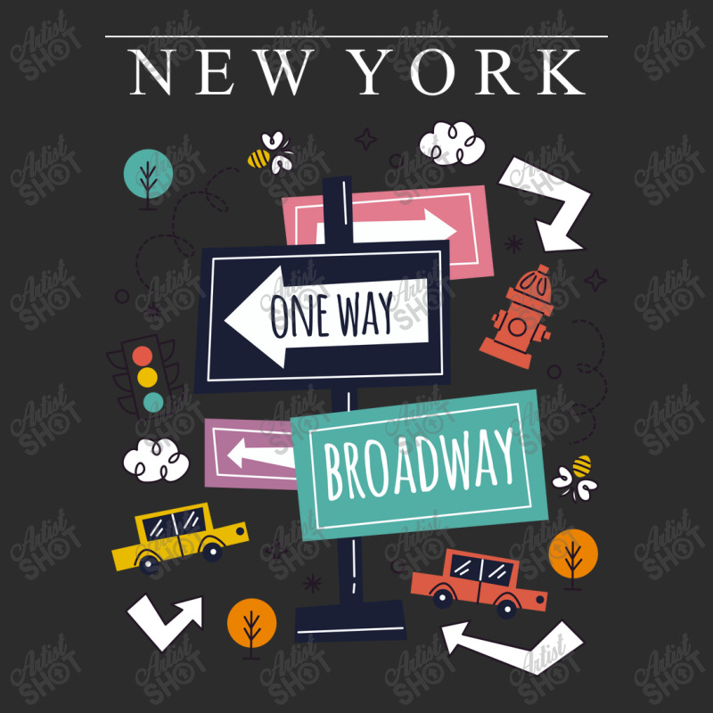 Broadway Sign City New York Exclusive T-shirt by thebrandal | Artistshot