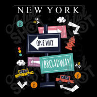 Broadway Sign City New York Fleece Short | Artistshot