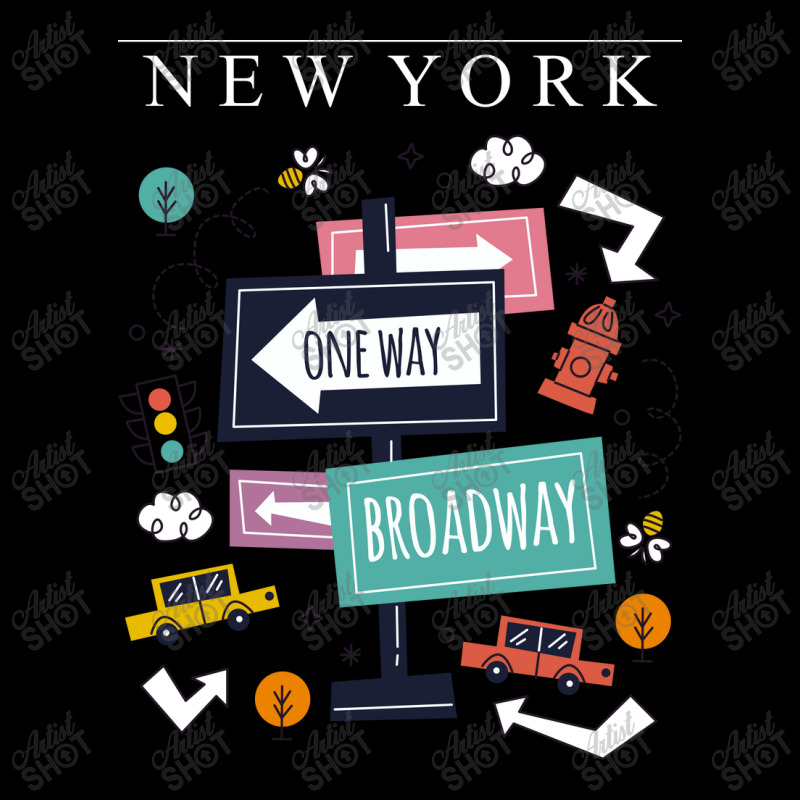 Broadway Sign City New York Fleece Short by thebrandal | Artistshot