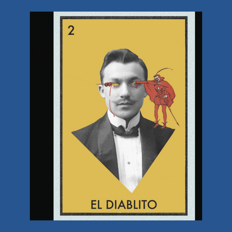 El Diablito The Devil Lotera Poster Ladies Fitted T-Shirt by watahamalelaz | Artistshot