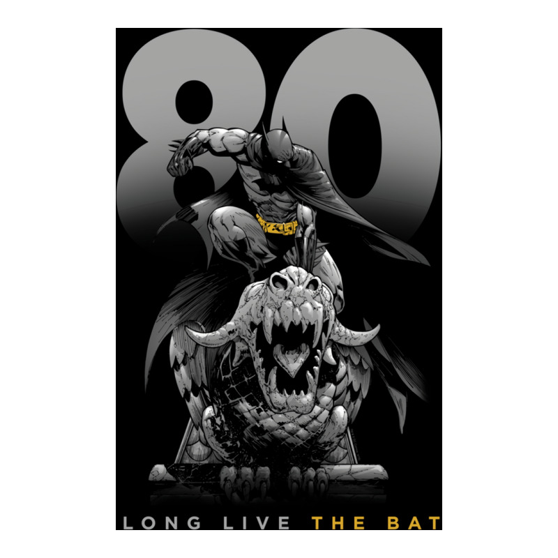 Bat 80 Years Live The Bat  Cute Men's T-shirt Pajama Set | Artistshot