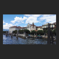 Borromean Islands In Lago Maggiore Arriving By Boat Poster Nostalgia Women's Pajamas Set | Artistshot