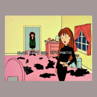 Black Isnx27t Sad Itx27s Poetic Daria Poster Vintage Hoodie | Artistshot