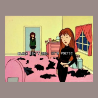 Black Isnx27t Sad Itx27s Poetic Daria Poster Vintage T-shirt | Artistshot