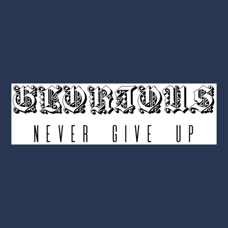 Tshirt Glorious Never Give Up  80s Men Denim Jacket by dergiakcjaj | Artistshot