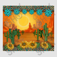 Western Sunset Cactus Sunflowers Gemstones Leopards Exclusive T-shirt | Artistshot