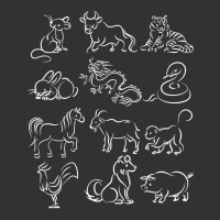 Happy Chinese New Year Horoscope Animal Signs Lunar New Year Vintage Short | Artistshot