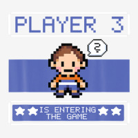 Mens Player 3 Is Entering The Game - 8 Bit Video Games Swingers Camper Cup | Artistshot