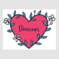 Dinosaur Lover Poster Girl Exclusive T-shirt | Artistshot