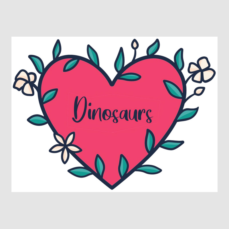 Dinosaur Lover Poster Girl Exclusive T-shirt | Artistshot