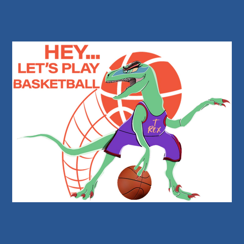 Dinosaur Playing Basketball Poster 70s T-shirt | Artistshot