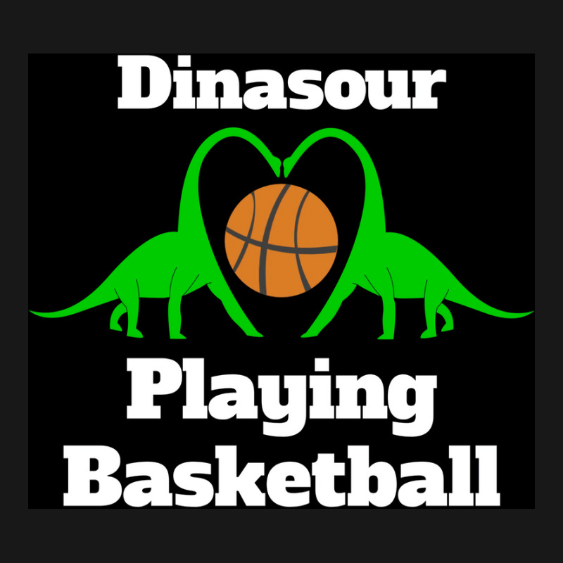 Dinosaur Playing Basketball Poster Girl Aesthetic Flannel Shirt | Artistshot