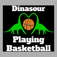 Dinosaur Playing Basketball Poster Girl Aesthetic Exclusive T-shirt | Artistshot