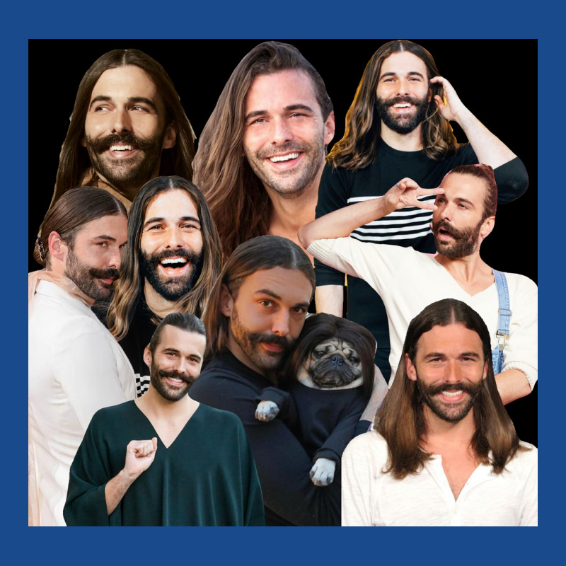 Jonathan Van Ness Jvn Sticker Packs Montage Collection Cool Crazy Cute Tank Top by prdoeldara | Artistshot