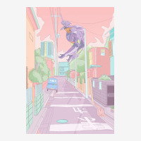 Pastel Neon Genesis Evangelion Poster Nostalgia Classic T-shirt | Artistshot