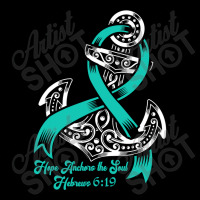 Myasthenia Gravis Awareness  Hope Anchors The Soul Fleece Short | Artistshot