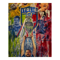 Italy Euro Cup 2020 Champions  Cute V-neck Tee | Artistshot