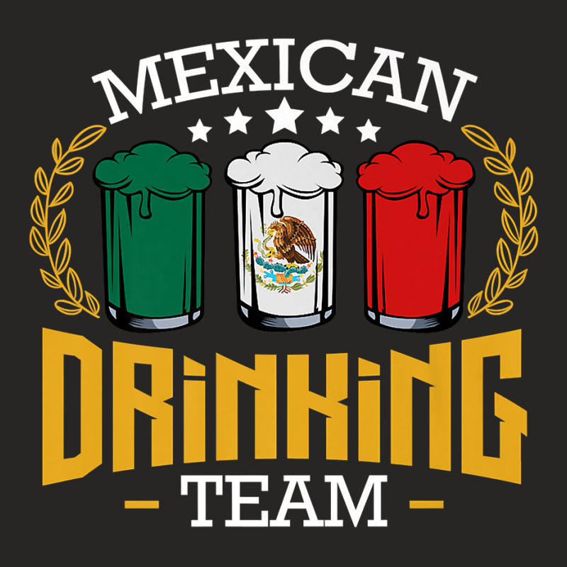 Meican Drinking Drink Spanish Latin Beer Have Fun Night  257 Ladies Fitted T-Shirt by inkioasaveiq | Artistshot