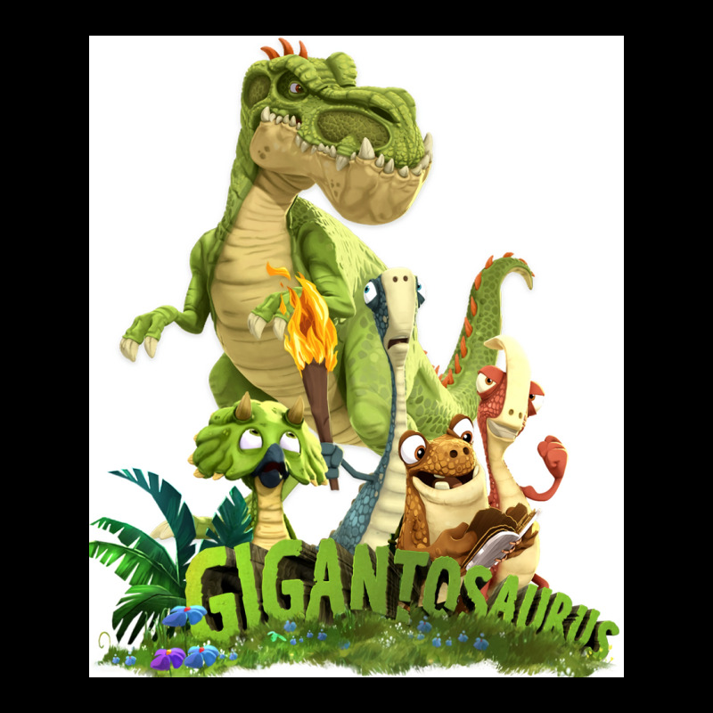 Gigantosaurus Giganto Amp 4 Kid Dinos Gigantosaurus Poster Boy Men's Long Sleeve Pajama Set by bhadarceyhunx | Artistshot