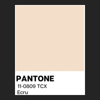 Pantone Ecru  Nature 3/4 Sleeve Shirt | Artistshot