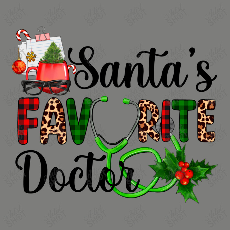 Santa's Favorite Doctor Flannel Shirt | Artistshot