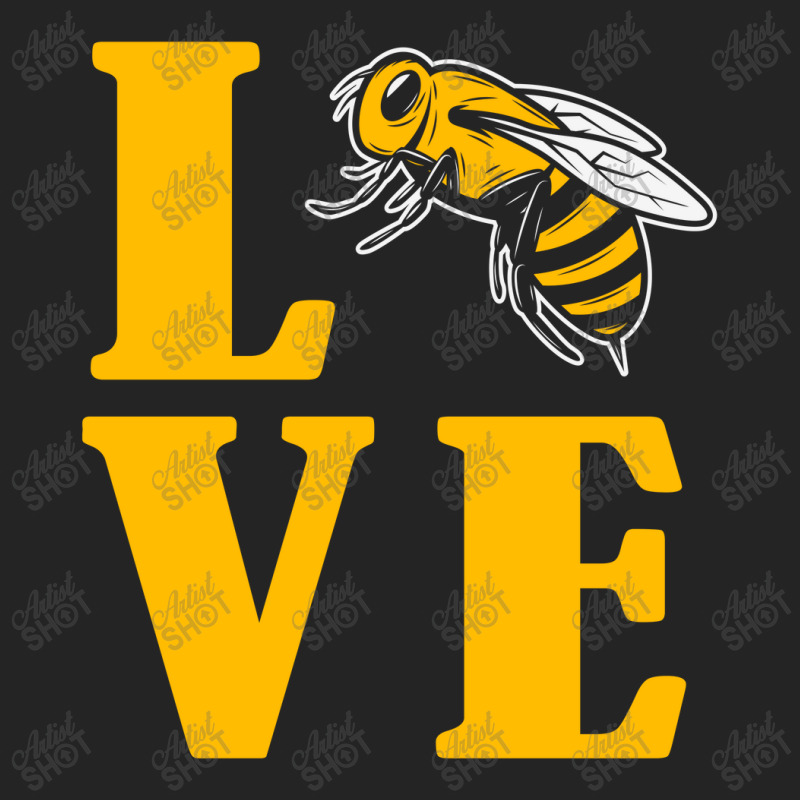 Love Bees Beekeeper Cute Bee 3/4 Sleeve Shirt | Artistshot