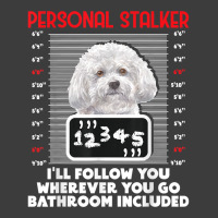 Personal Stalker   Funny Bichon Frise Dog Bichon Tenerife T Shirt Men's Polo Shirt | Artistshot