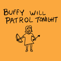 Buffy Will Patrol Tonight Zipper Hoodie | Artistshot