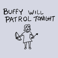 Buffy Will Patrol Tonight Fleece Short | Artistshot