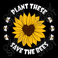 Plant These Save The Bees Zipper Hoodie | Artistshot