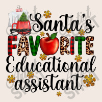 Santa's Favorite Educational Assistant Duffel Bag | Artistshot
