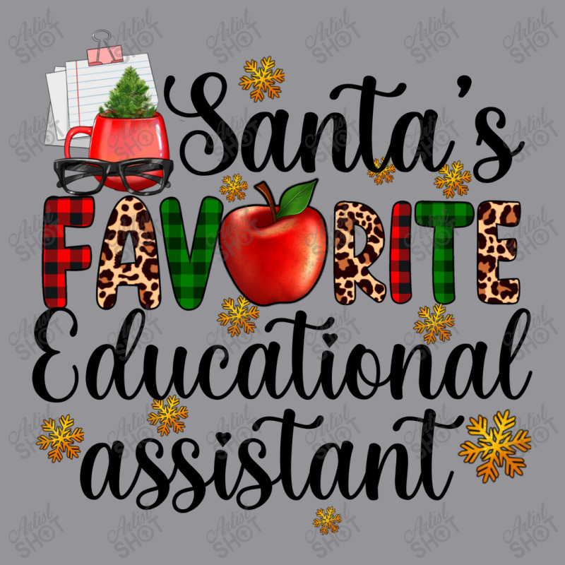 Santa's Favorite Educational Assistant 3/4 Sleeve Shirt | Artistshot