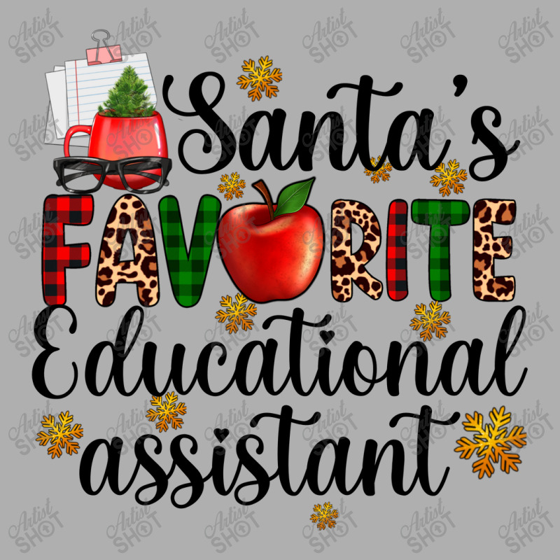 Santa's Favorite Educational Assistant Exclusive T-shirt | Artistshot
